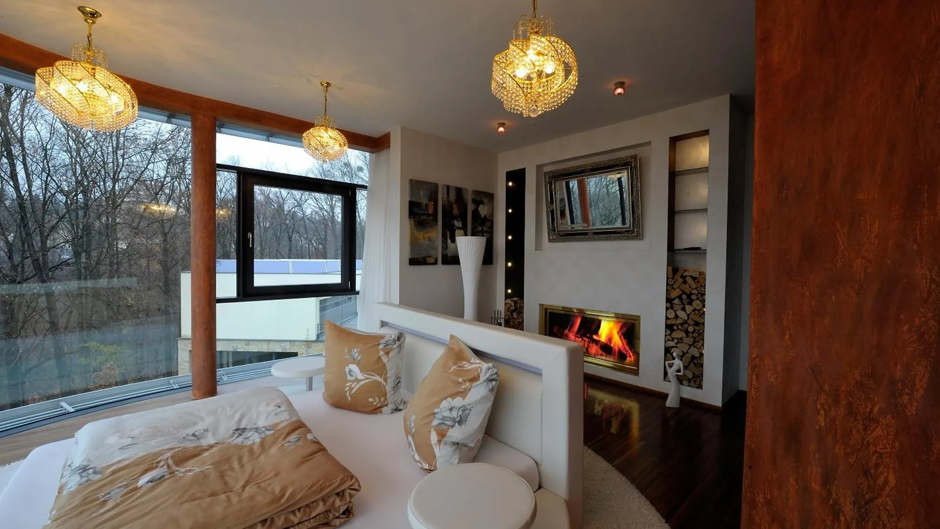 Villa Via Lapis - Panoramablick Ueber Dresden - Garten - Pool - Sauna - Luxus Apartment