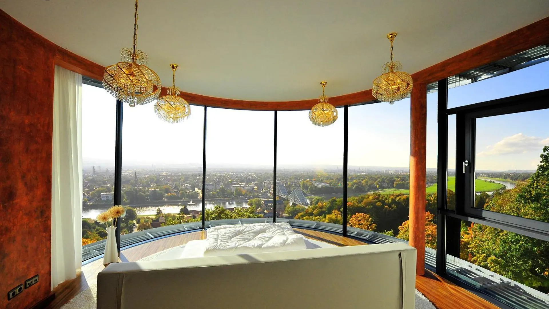 Villa Via Lapis - Panoramablick Ueber Dresden - Garten - Pool - Sauna - Luxus Apartment